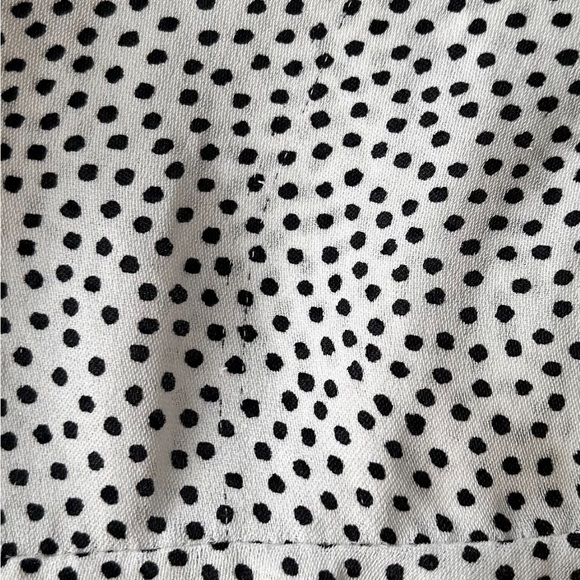 ALC Black and White Smocked Bubble Mini Skirt - Picture 10 of 10